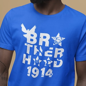 Phi Beta Sigma Fraternity | Sigma Paraphernalia | Phi Beta Sigma Apparel | 1914 | Frat T-shirt | Black Greek |  Brotherhood Design