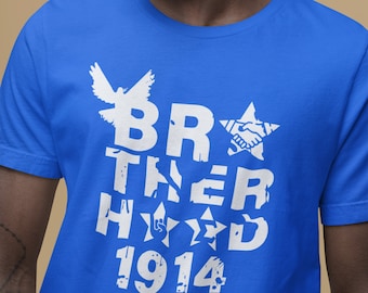 Fraternité Phi Beta Sigma | Accessoires Sigma | Vêtements Phi Beta Sigma | 1914 | T-shirt Fraternité | Grec noir | Conception de la Fraternité
