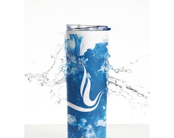 Zeta Phi Beta Sorority Tumbler, Dove Tumbler, Stainless steel tumbler, gift for her, 20 oz Tumbler, Bridesmaid Gift