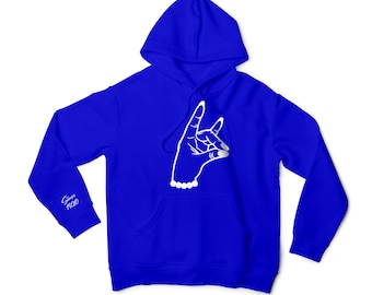 Accessoires Zeta Phi Beta | Sweat à capuche grec Zeta Phi Beta Sorority | Zêta phi bêta | Pull Zeta Phi Beta sororité | Sweat à capuche Zeta Hand Sign