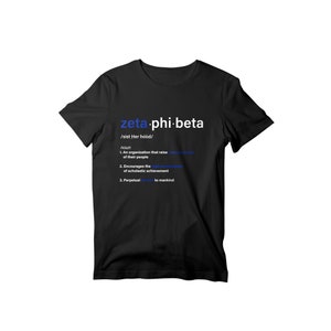 Zeta Phi Beta Sorority Shirt | DeFINE Zeta Phi Beta Shirt | Zeta Phi Beta shirt