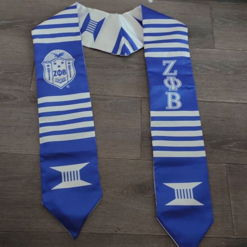 Zeta Phi Beta Sorority Graduation Stole | Zeta Phi Beta Sorority | Zeta ...