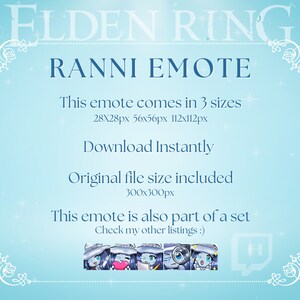 Lindo Ranni the Witch 'Heart' Emote / Elden Ring Emote / Twitch ...