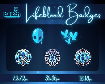 Distintivi di fascino della linfa vitale del Cavaliere vuoto / Distintivi di Twitch / Distintivi secondari / Distintivi di bit