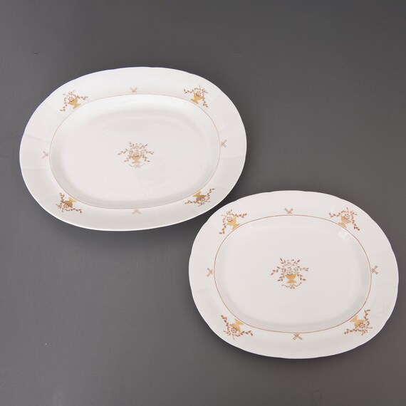 グスタフスベリ インゲ ブリット アンティーク サービング 大皿