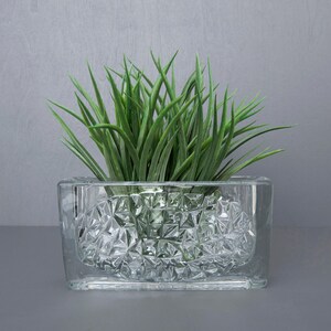 SKLO Union Vase by Rudolf Jurnikl, 1964, Rudolfova Huť, Pattern number: 13236, Czcech Modernist Glass Art
