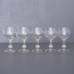 Vintage Limoncello Gläser "Aroom" ("Aroma"). 1980er Estnisch Vintage Barware von Tarbeklaas, Pilvi Ojamaa Design