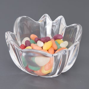 Vintage Orrefors Dala Bowl, Design By Lars Hellsten, Scandinavian Glass Art, Swedish Vintage