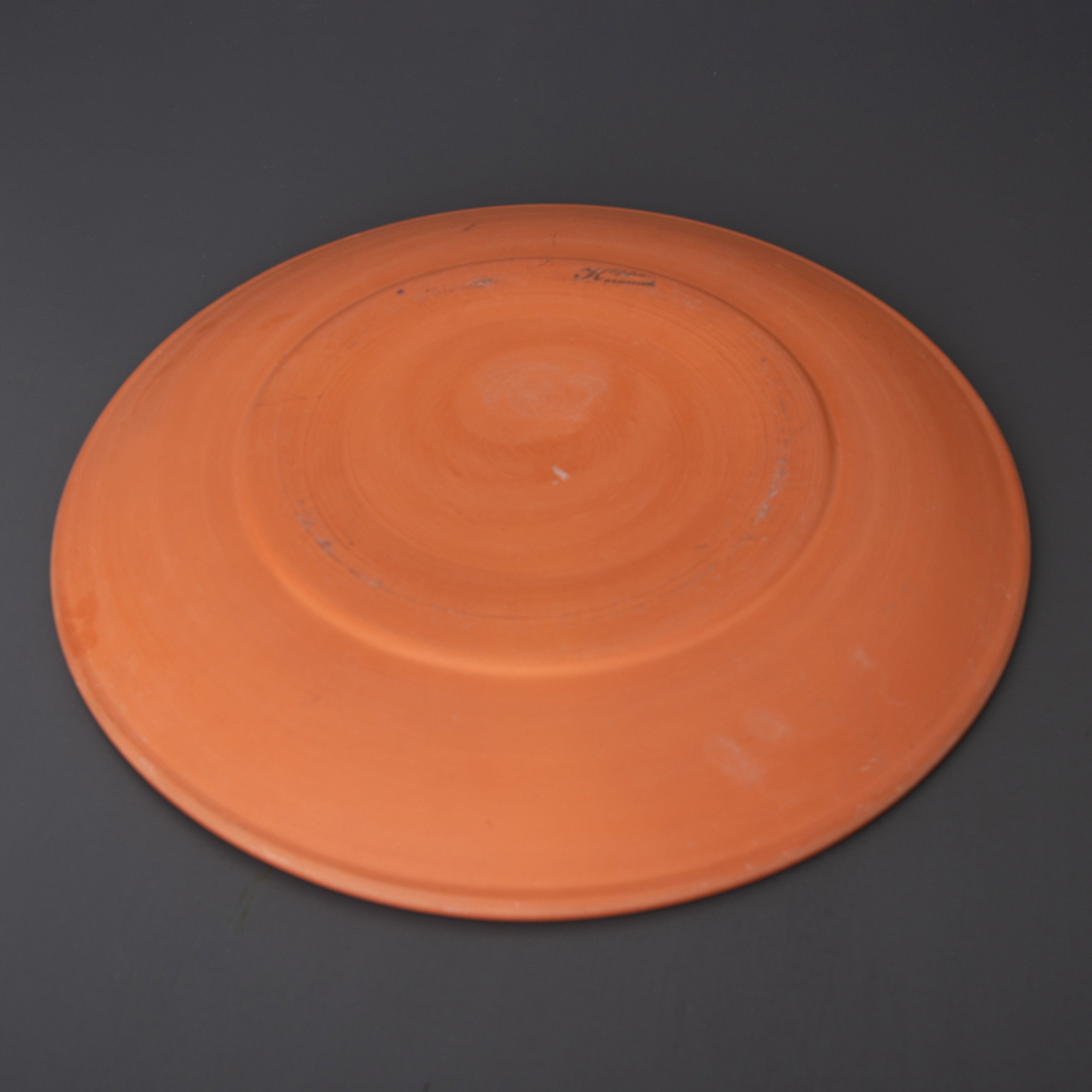 Very Large Serving Plate Vintage Pottery Klippan Keramik Etsy