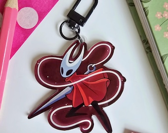 Silksong Acrylic Keychain: Hollow Knight Hornet Keyring