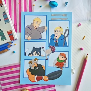 Delicious in Dungeon Art Print | Anime art, Dungeon Meshi fanart