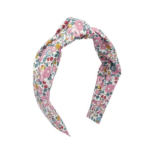 Knot Headband for Girls and Women,  Liberty of London Headband, Liberty of London Fabric, Summer Headband for Girls and Women