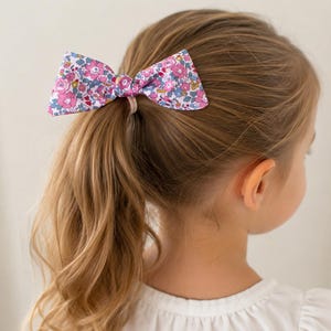 Liberty of London Fabric Hair Bow, Girls and Women's Hair Accessories