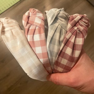 Handmade Knot Headband: Mommy and Me Matching Set