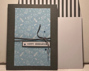 Homemade Greeting Card - Gift Card Holder - Graduation - Stampin' Up