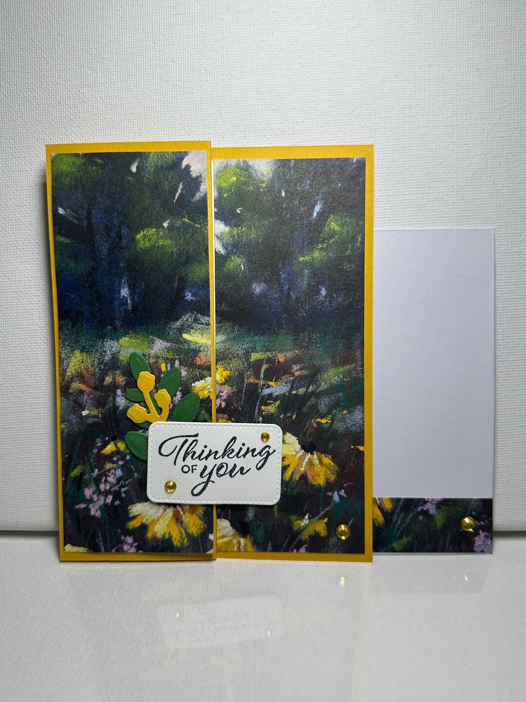 Homemade Greeting Card - Thinking of You - Gardening - Stampin' Up - Etsy