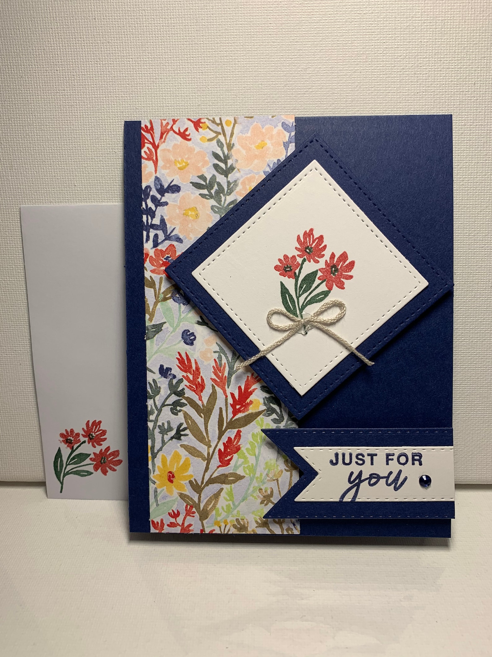 3 Pack - Homemade Greeting Card - Floral - Thinking of You - Birthday ...