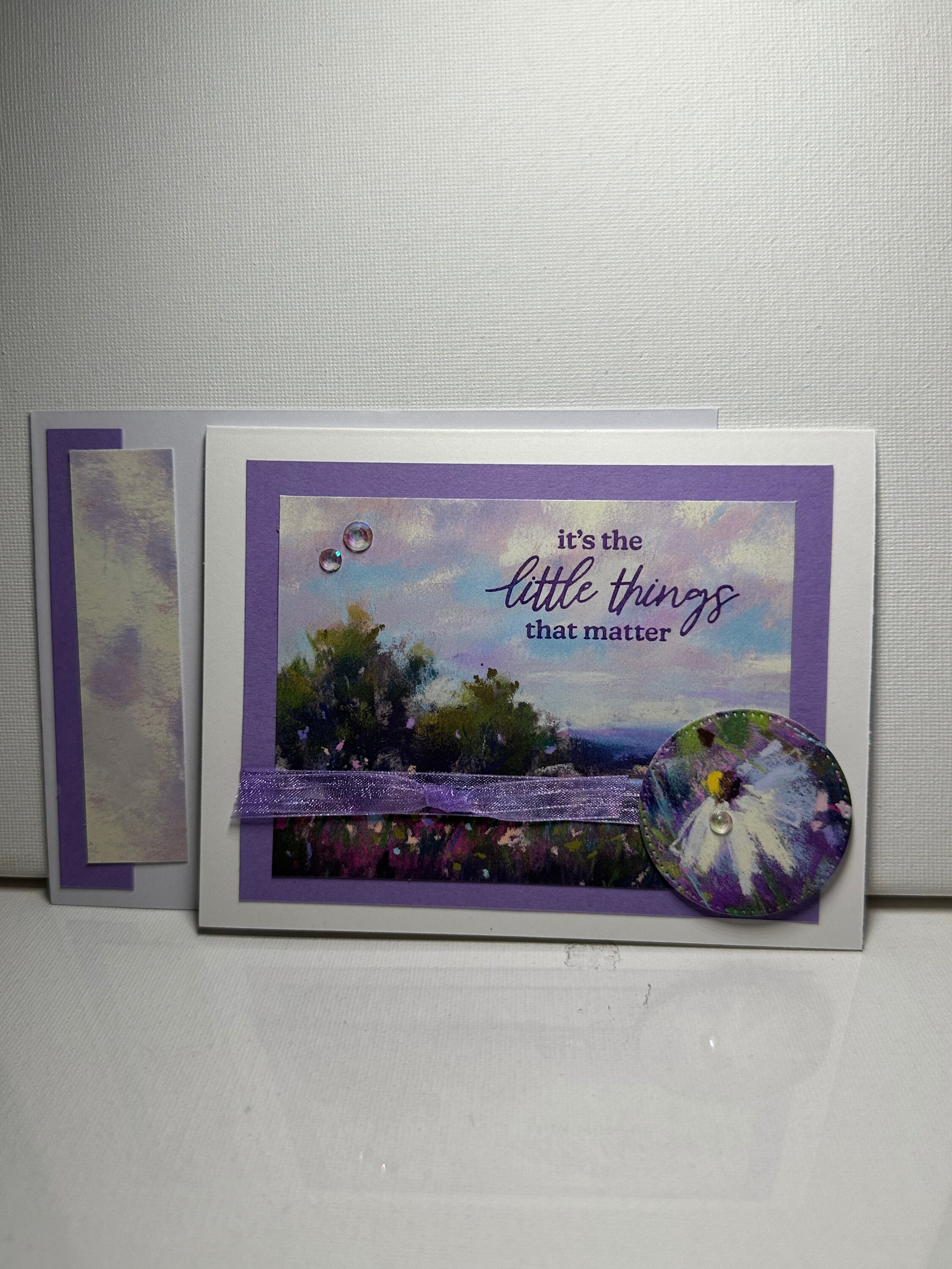 Homemade Greeting Card - Thinking of You - Daisies - Floral - Stampin ...