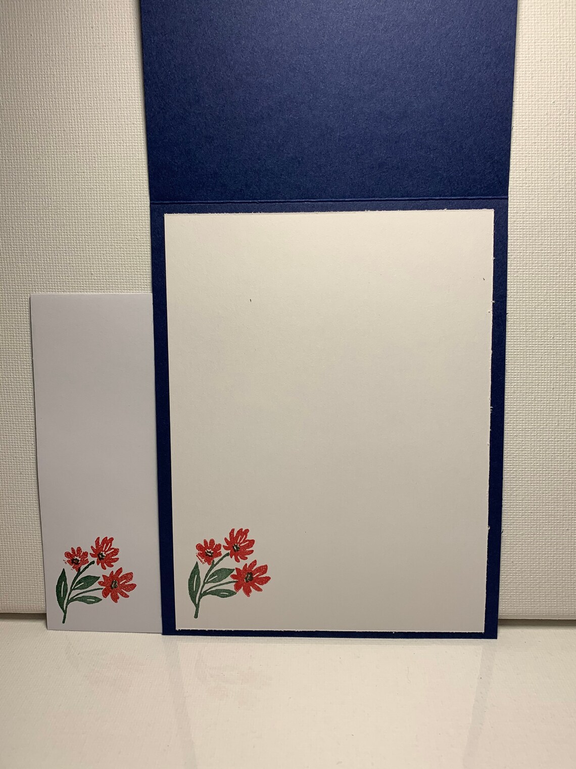 3 Pack - Homemade Greeting Card - Floral - Thinking of You - Birthday ...