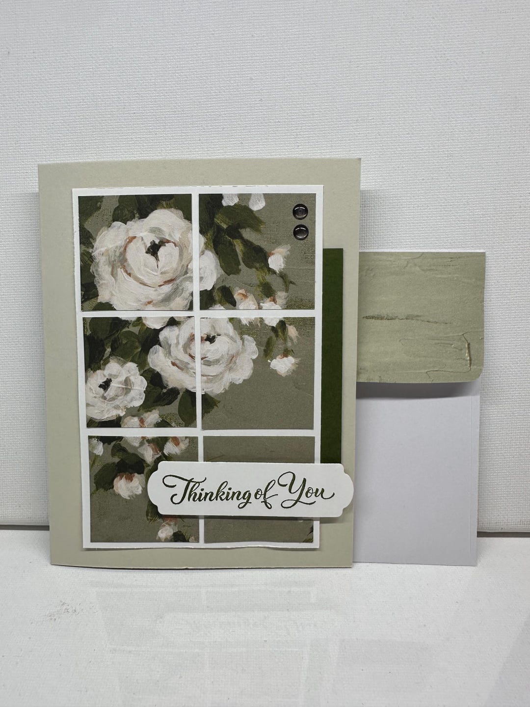 Homemade Greeting Card - Thinking of You - Stampin' Up - Etsy
