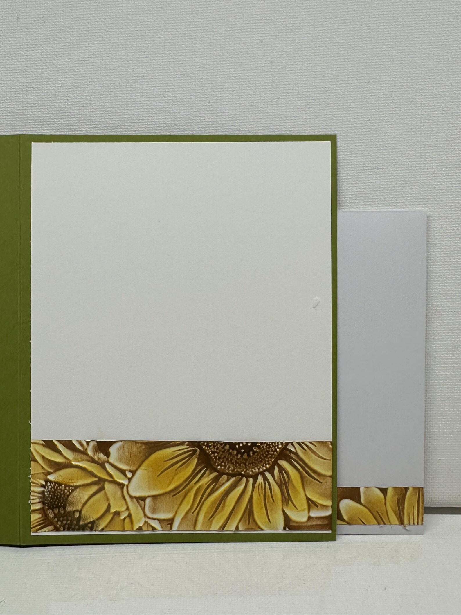 Homemade Greeting Card - Thinking of You - Sunflowers - Stampin' Up - Etsy