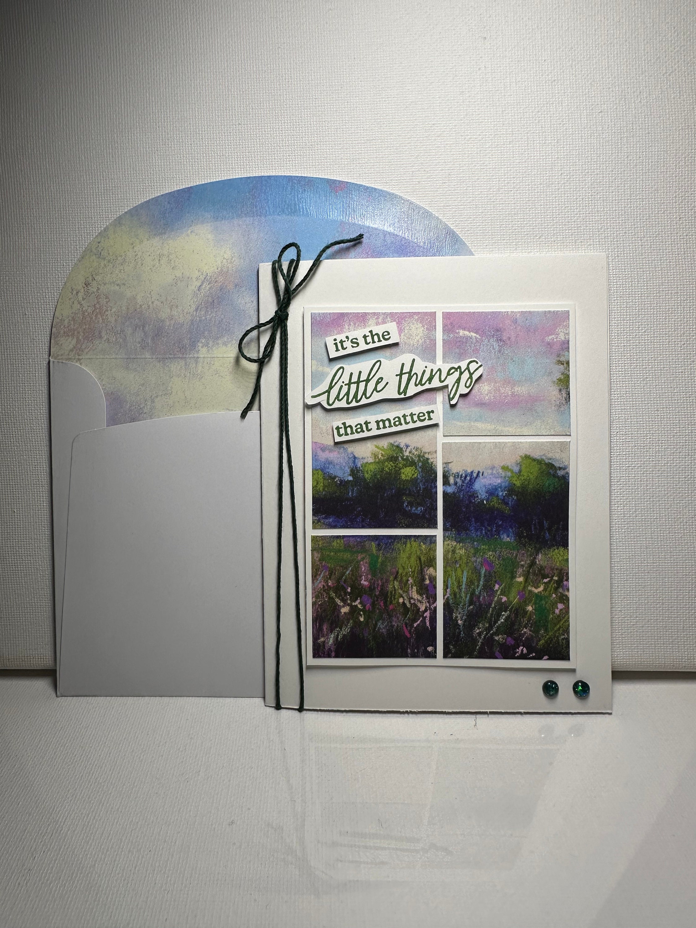 Homemade Greeting Card - Thinking of You - Trees - Floral - Stampin' Up ...