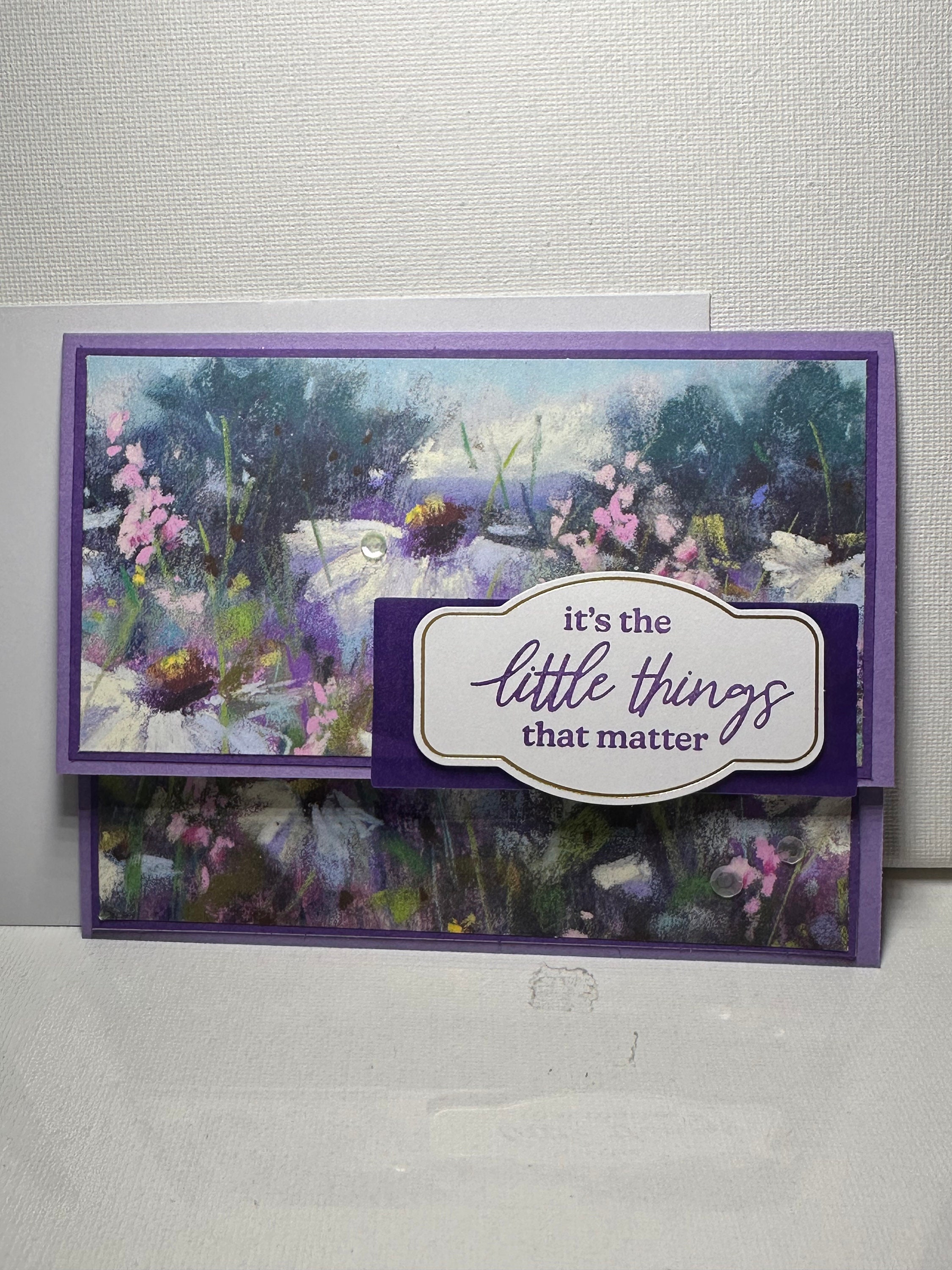 Homemade Greeting Card - Thinking of You - Daisies - Floral - Stampin ...