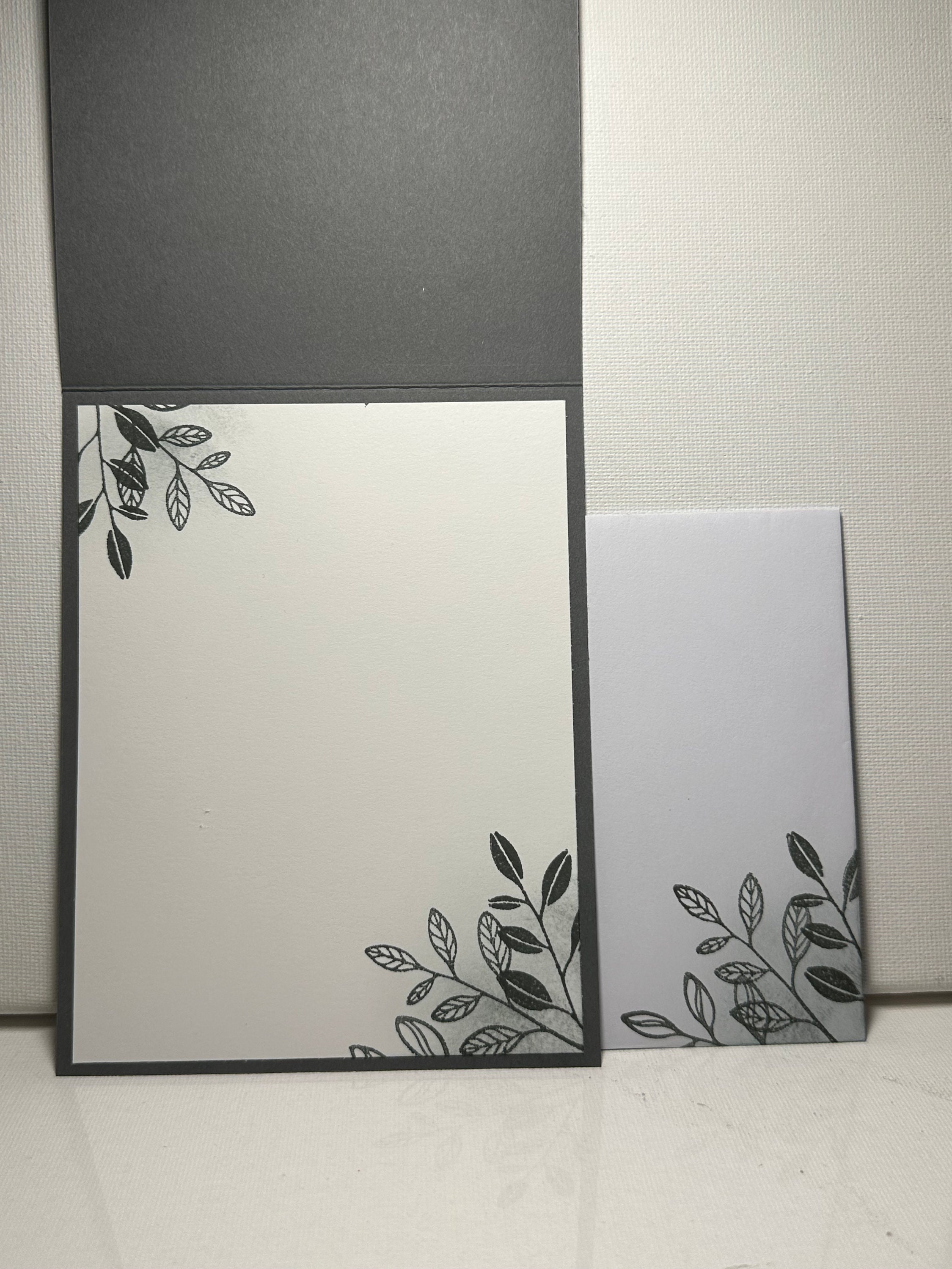 Homemade Greeting Card - Thinking of You - Floral - Leaves - Stampin ...