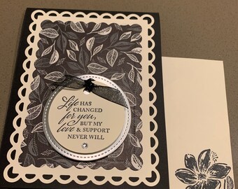 Homemade Greeting Card - Encouragement - Love & Support - Stampin' Up