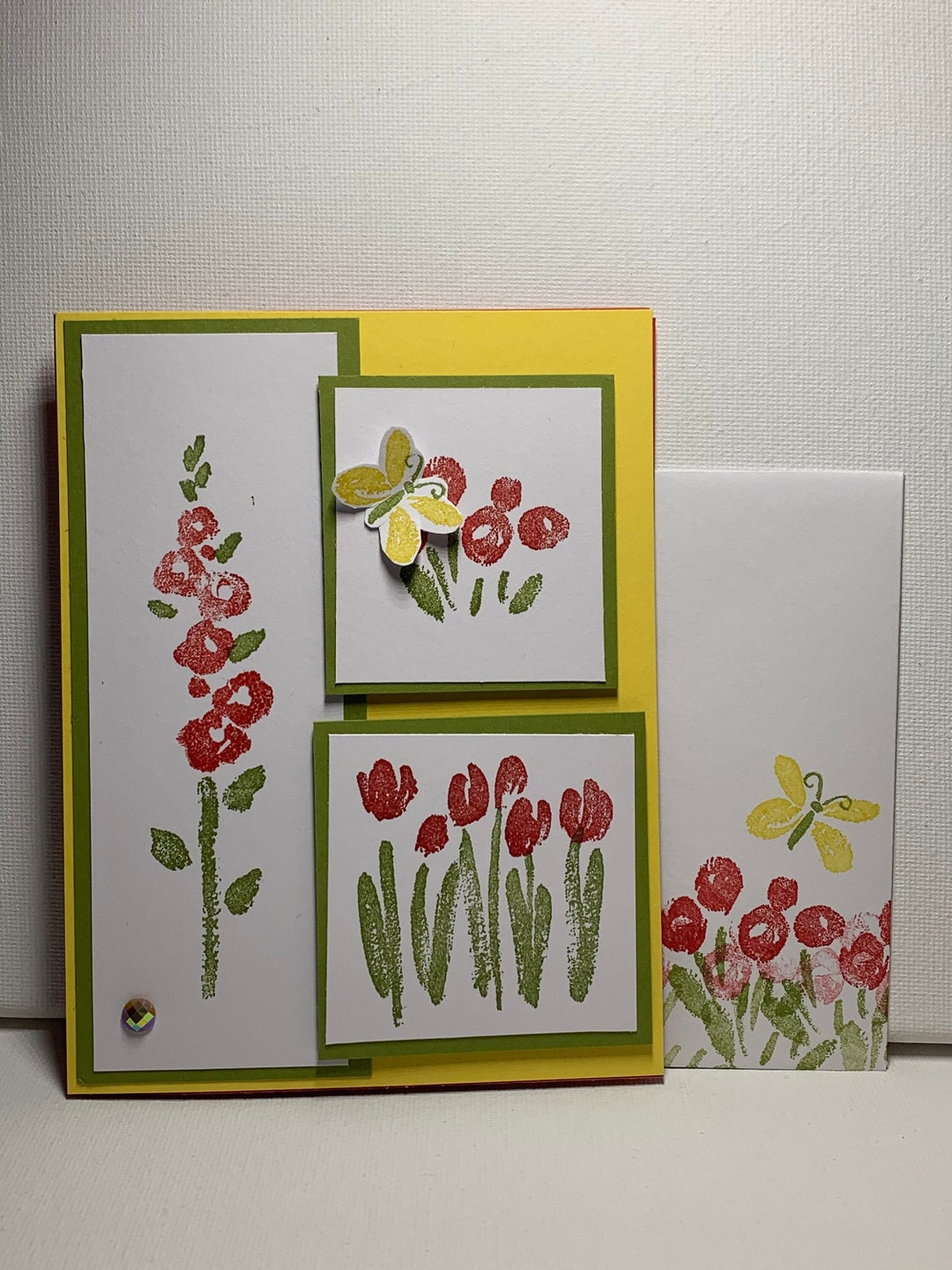 Homemade Cards - Spring - Easter - Floral - Stampin' Up - Etsy