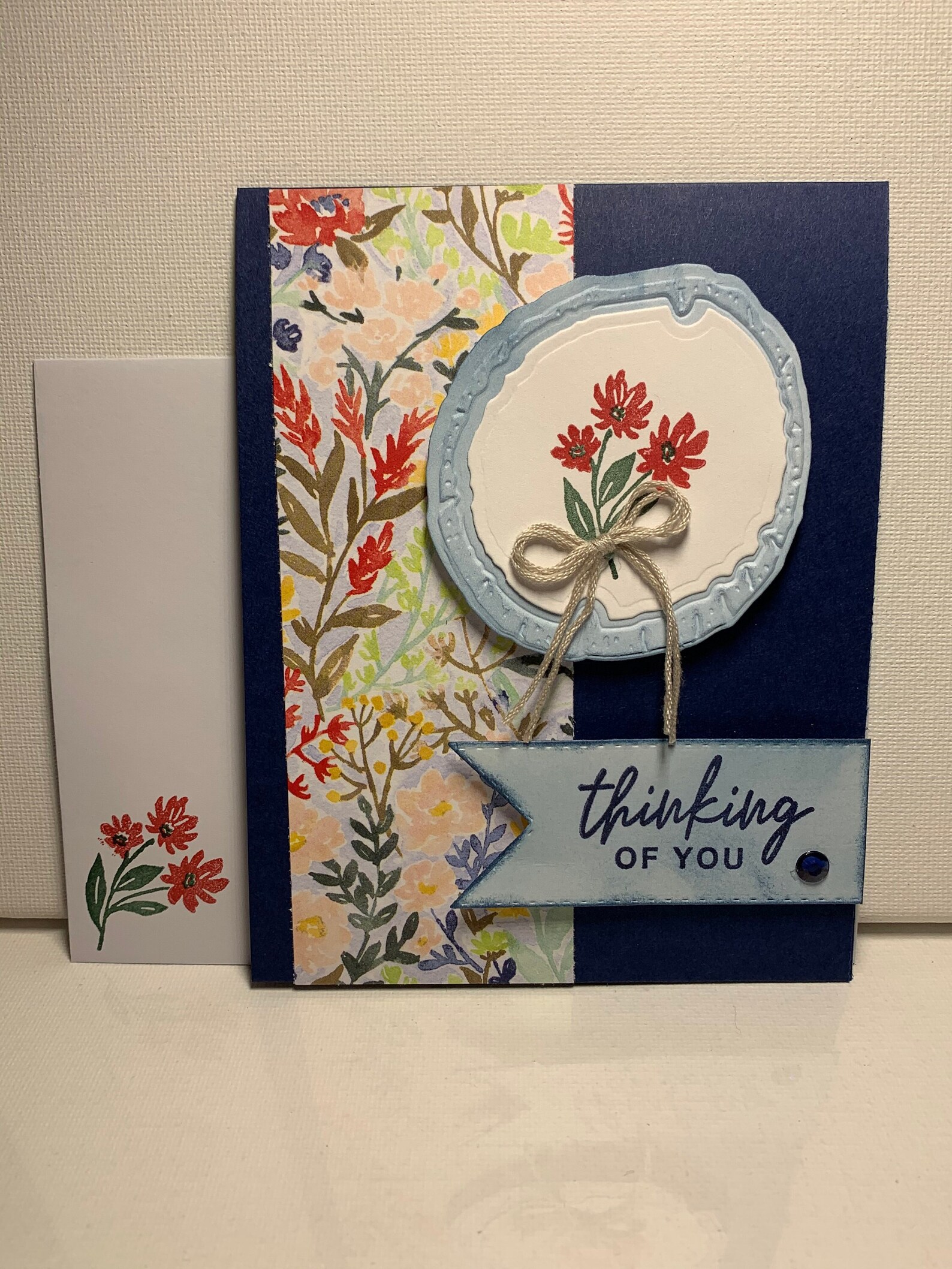 3 Pack - Homemade Greeting Card - Floral - Thinking of You - Birthday ...