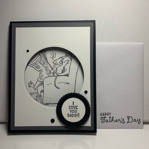 Homemade Greeting Cards - Father&#39;s Day - Mice - Mouse