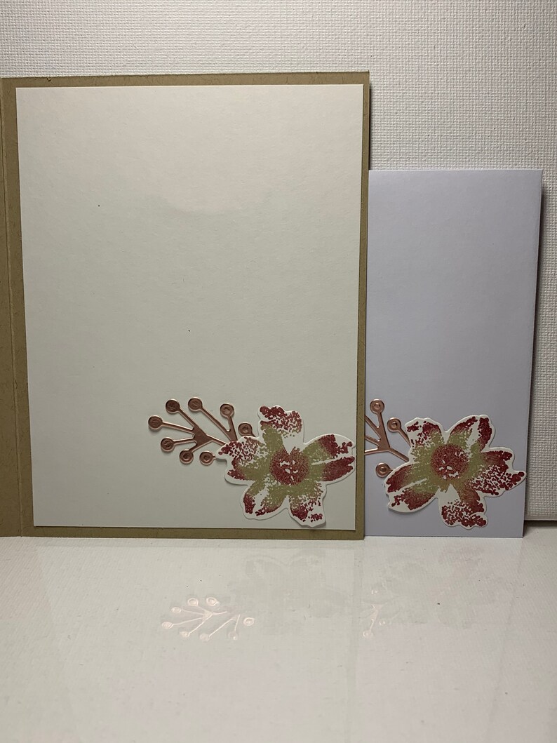Homemade Greeting Card - Thinking of You - Floral - Trellis - Stampin ...