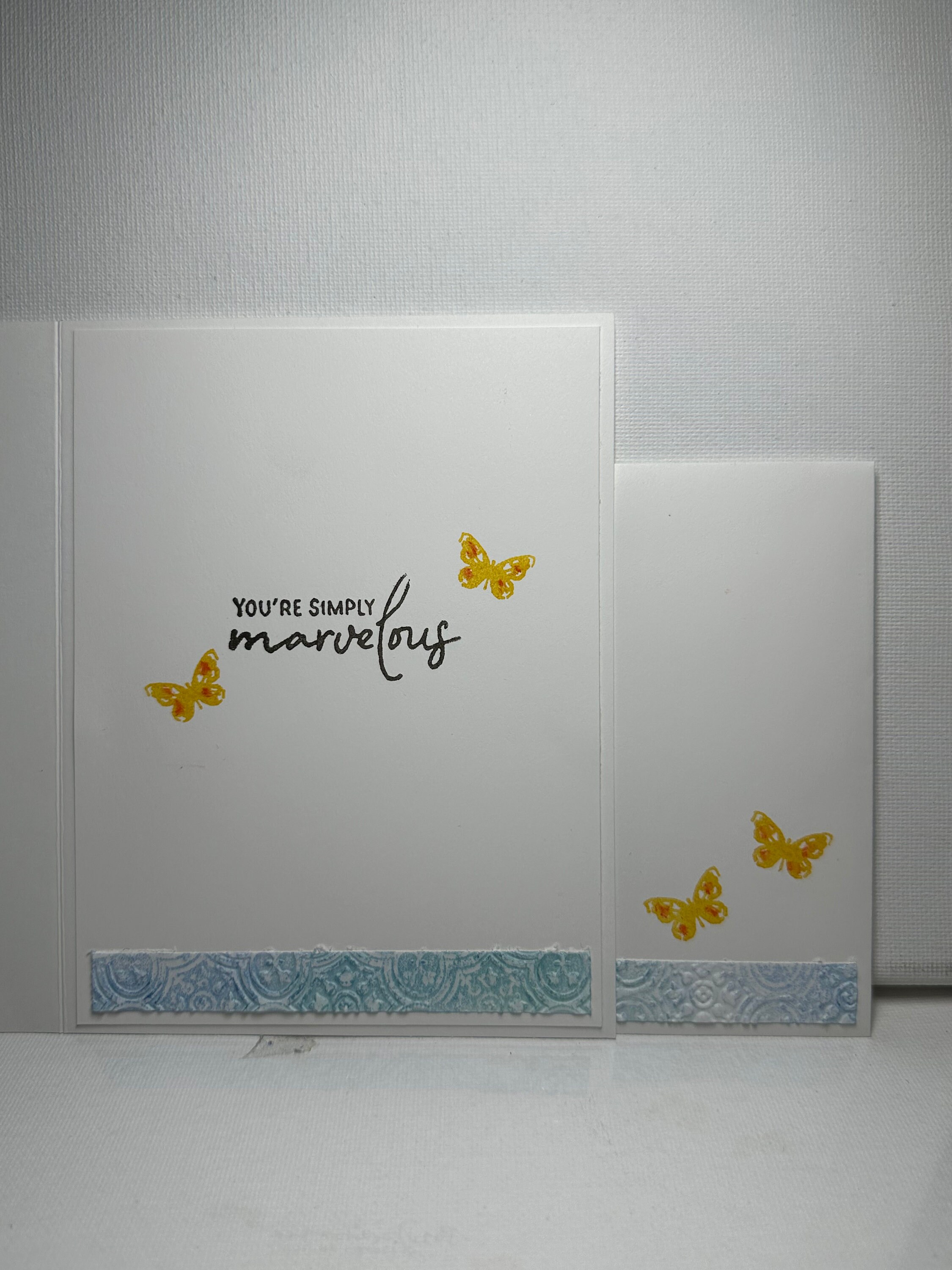 Homemade Greeting Card - Thank You - Floral - Stampin' Up - Etsy