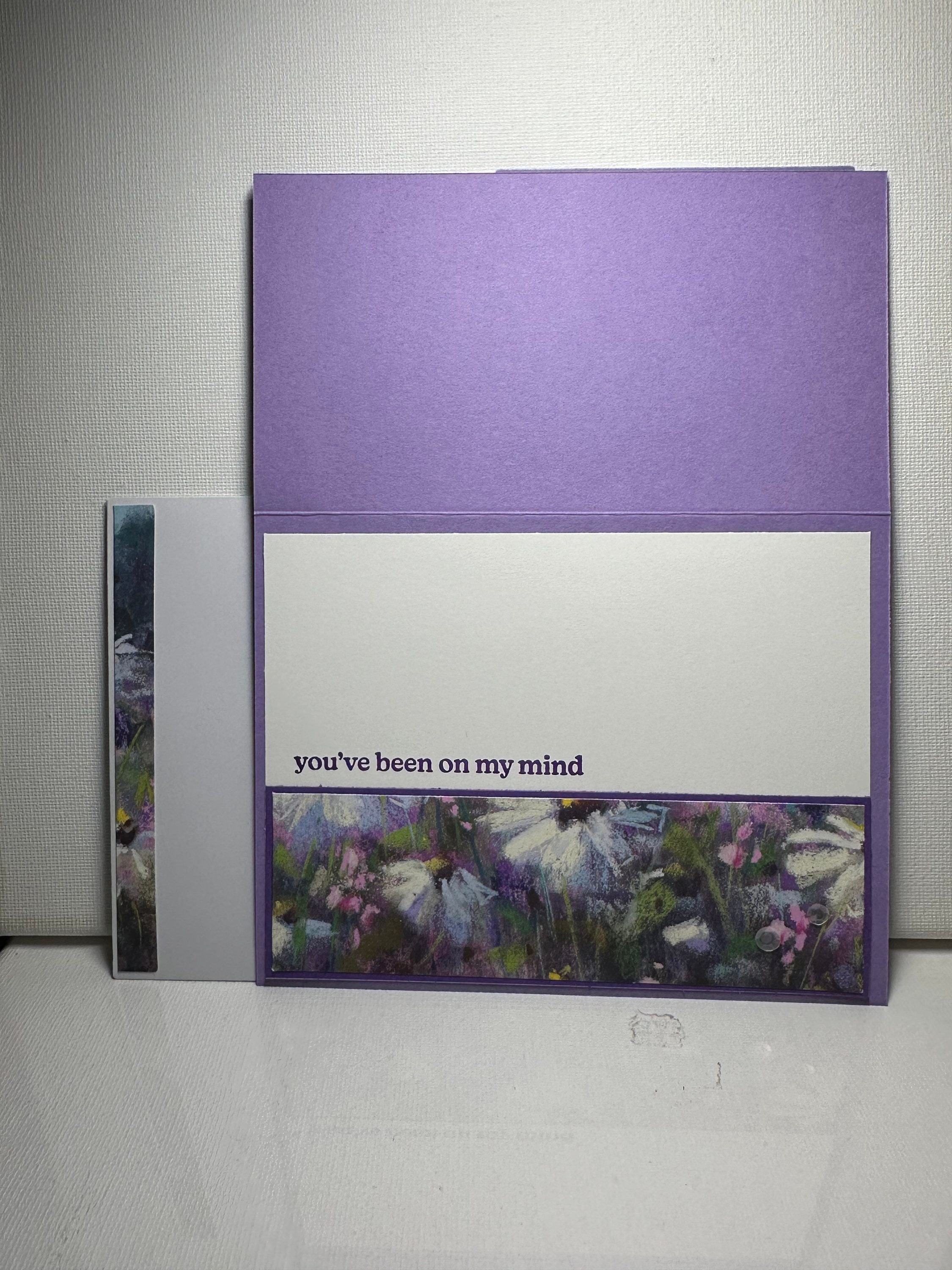 Homemade Greeting Card - Thinking of You - Daisies - Floral - Stampin ...