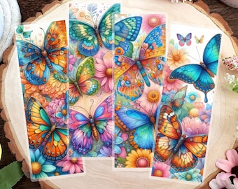 Spring Butterflies Bookmark | Butterfly Bookmarks | Gift For Readers | Bookish Bookmark | Gift For Book Lovers | Book Club Gift