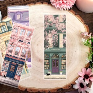 Spring Bookstore Bookmark | Spring Bookmark | Spring Bookstore | Gift ...