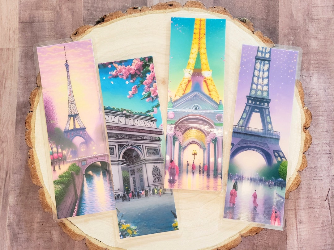 April in Paris Bookmarks, Paris Bookmarks, Gifts for Book Lovers