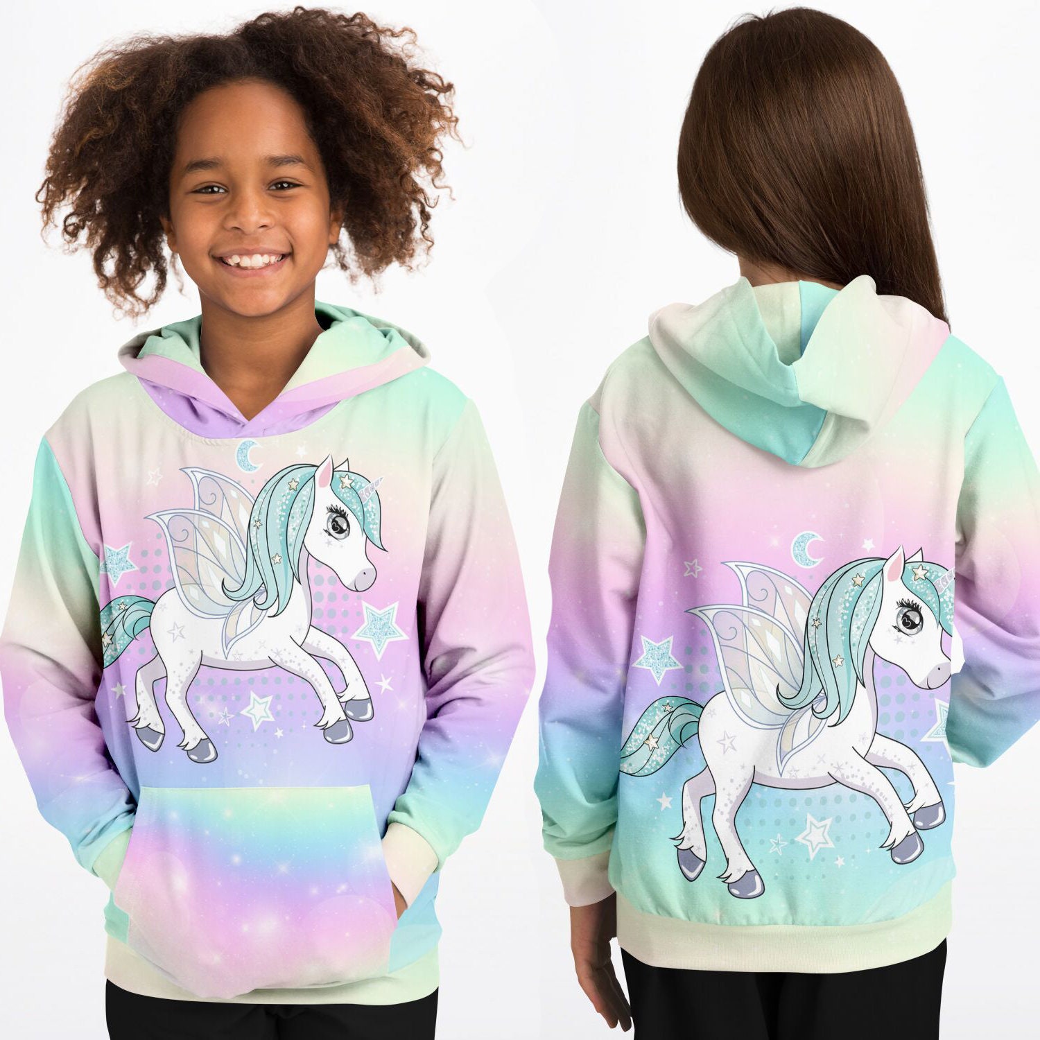 Rainbow unicorn jacket sale