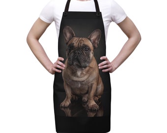 Apron with Pug