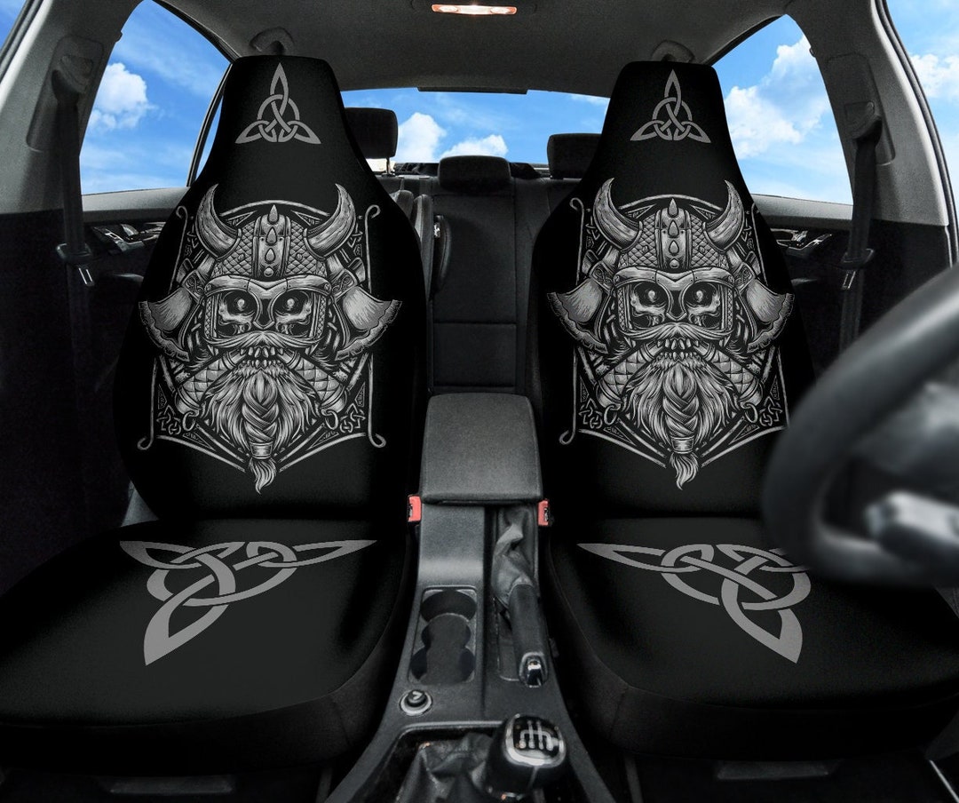 Front Car Seat Covers With Viking, Nordic, Vikings, Set of 2 Etsy