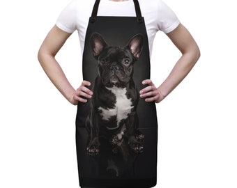 Apron with Pug