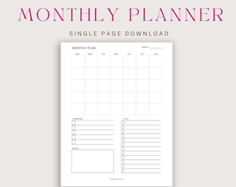 Goodnotes Digital Daily Planner Weekly Planner Monthly - Etsy