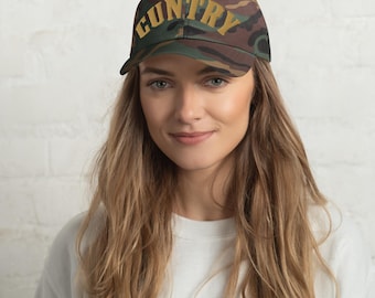 Cuntry Camo Hat | Cuntry Hat | Cuntry Dad Hat | Embroidered Cuntry Hat | Embroidered Camo Hat
