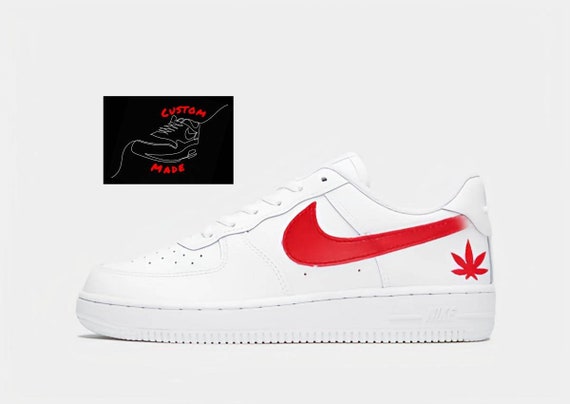 weed custom air force 1