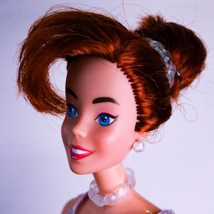 Anastasia Galoob Jewelry 1997 - Bijoux - Anastasia Accessories - 90&#39;s Dolls - Earrings - Anastasia Paris Elegance Necklace - Tiara