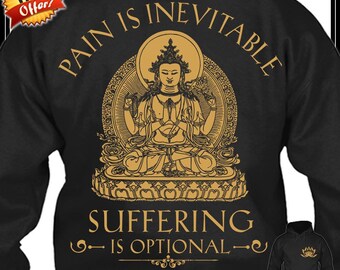 Super Buddha Mens All The Buddha Mantra Soft Blend Made in USA Long Sleeve Thermal 