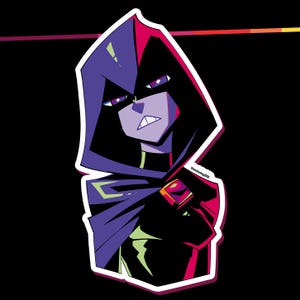 Raven Sticker
