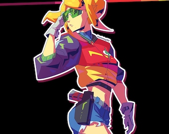 Stylish Samus Sticker