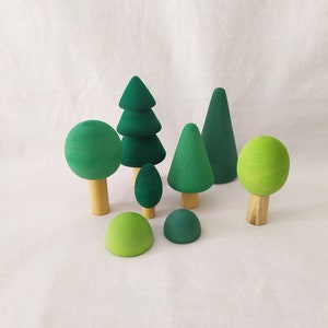 Raduga Grez Forest Wooden Toy Set, Environmental Friendly Toys, Creative Learning,Montessori Toys